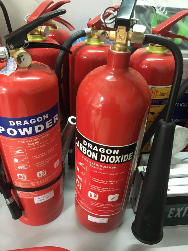 Co2 Gas Fire Extinguisher – MT3